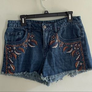 BDG Embroidered Shorts